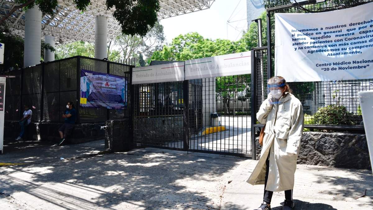 Aspectos del hospital 20 de Noviembre del ISSSTE