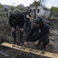 Ucrania y Rusia intercambian ataques con 60 drones y misiles