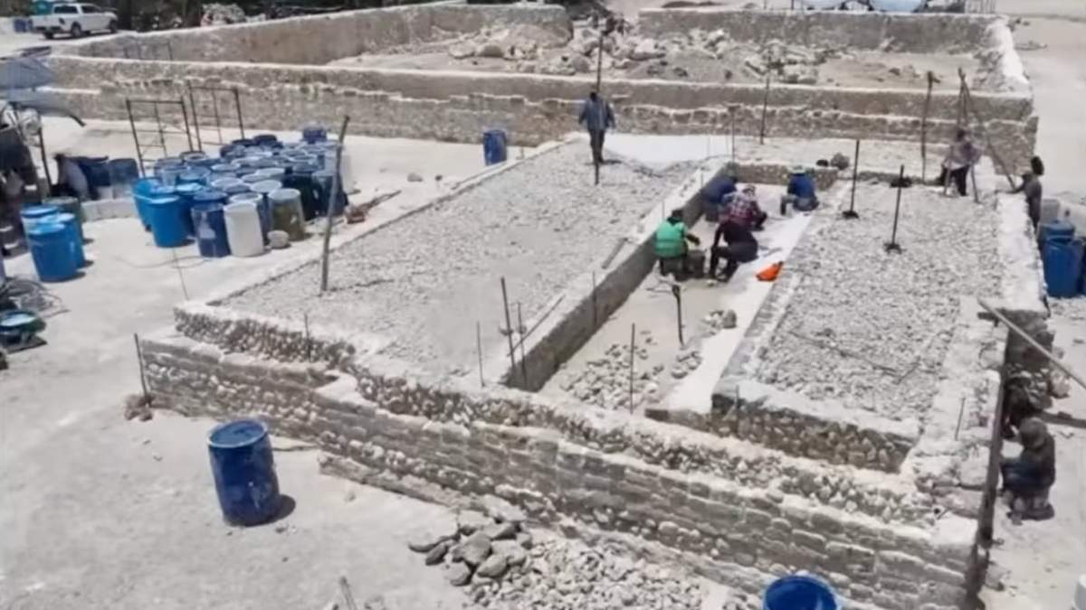 Uno de los sitios arqueológicos denunciados