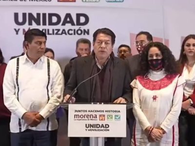 Candidatura de Morena rumbo a la gubernatura de Oaxaca sigue en disputa