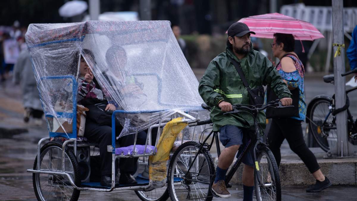 Cielo medio nublado con probabilidad de lluvias aisladas en la Ciudad de México para este martes