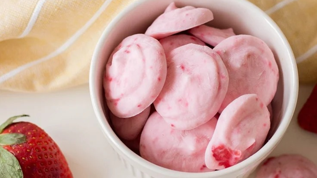 Bocaditos de yogur. Fuente: (X)