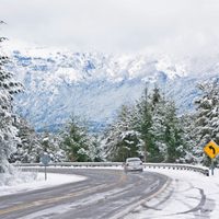 Declararon alerta amarilla por fuertes nevadas y viento en la cordillera