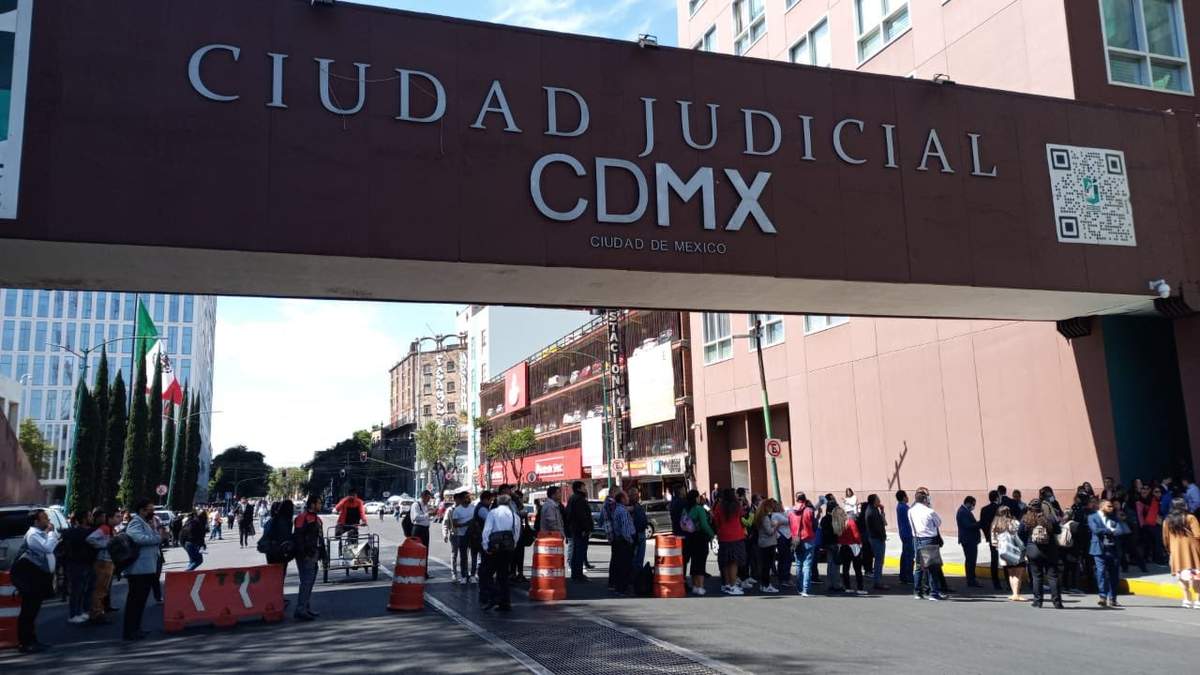 Protesta en Ciudad Judicial