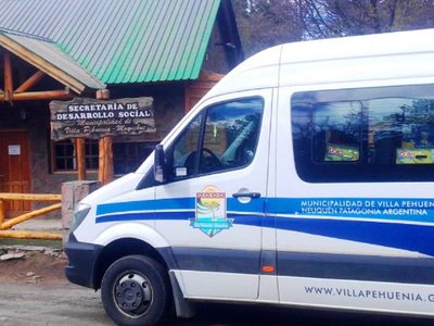 Villa Pehuenia: Municipalidad trasladó a los beneficiarios del IFE a cobrar en Zapala
