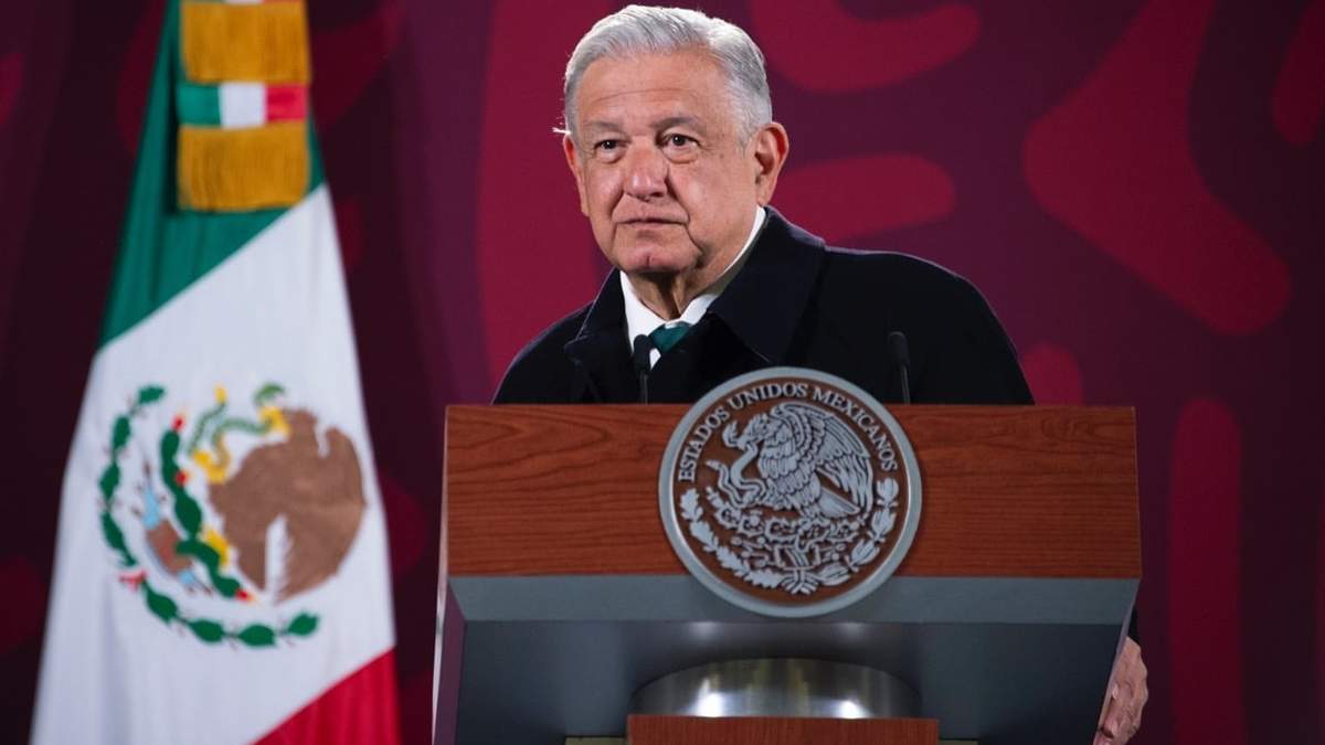 El presiente López Obrador