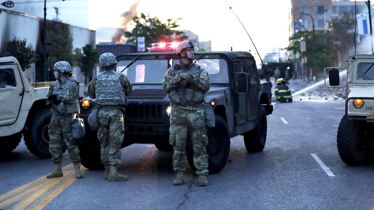 Trump liberó a la Guardia Nacional. Fuente: (Twitter)