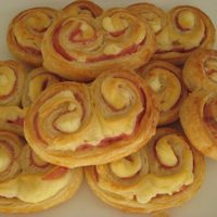 Desayuná como un campeón y hacé estas palmeritas de jamón y queso con muy pocos ingredientes