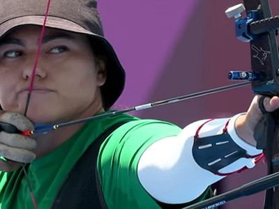 Alejandra Valencia clasifica a octavos de final en tiro con arco recurvo