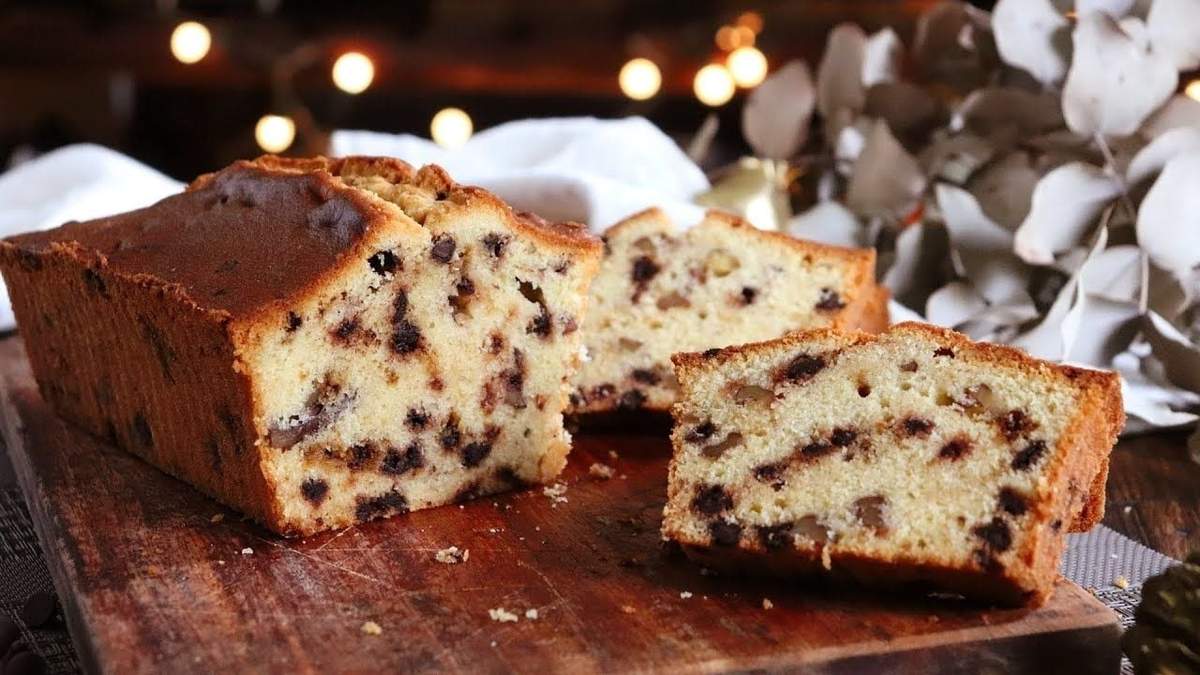 Budín de vainilla. Fuente: (X)