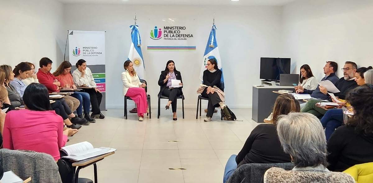 Mesa de Trabajo conformada para abordar la ley 2302. Fuente: (Ministerio Público de la Defensa)