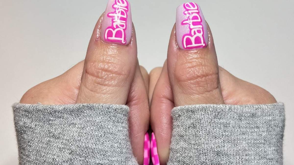Uñas barbie. Fuente: (Instagram)