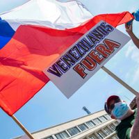 “Fuera los venezolanos”: marcha contra la migración irregular en Chile terminó en violencia