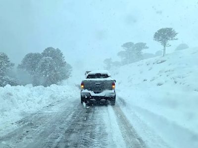 Alerta en Chubut por fuertes nevadas y lluvias intensas para este viernes