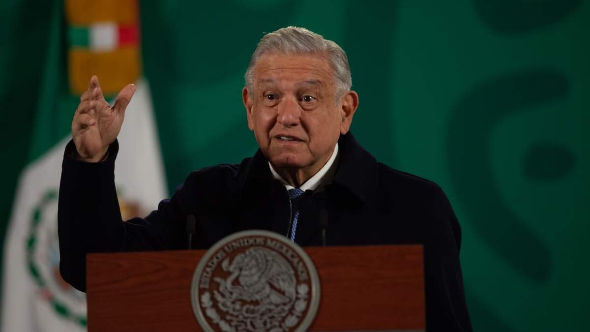 El presidente López Obrador