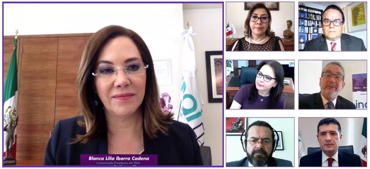 Sesión del Instituto Nacional de Transparencia