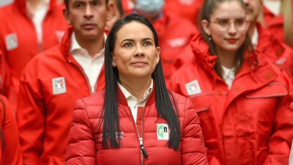 Alejandra del Moral, virtual candidata del Partido Revolucionario Institucional a la gubernatura del Estado de México