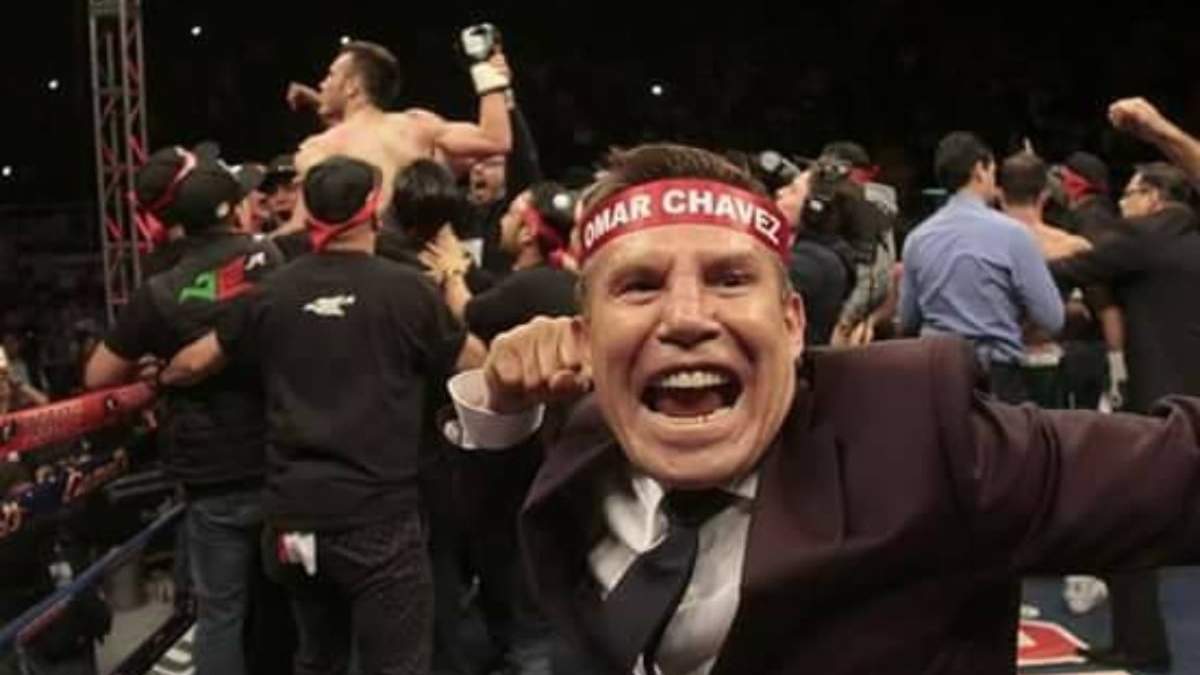 Chávez celebra un triunfo de su hijo