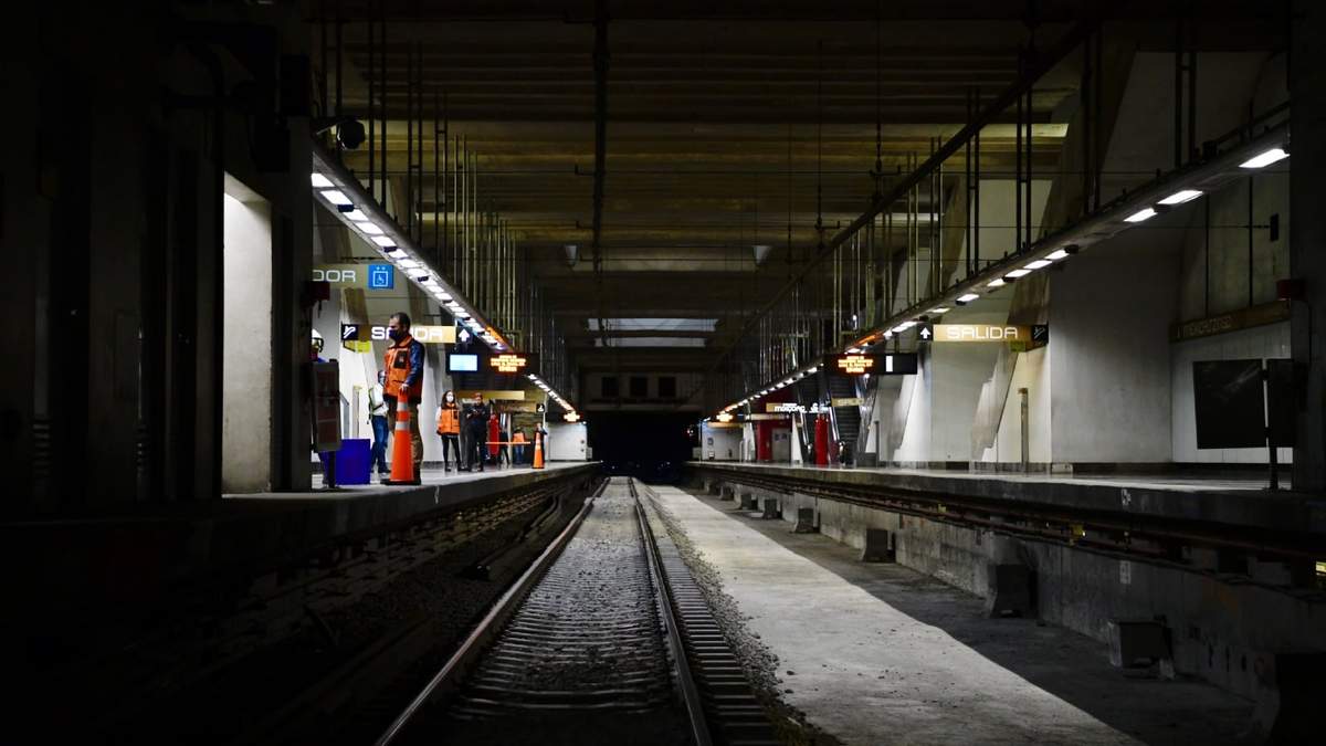Estación Mexicalzingo de la Línea 12 del Metro, avances de la rehabilitación