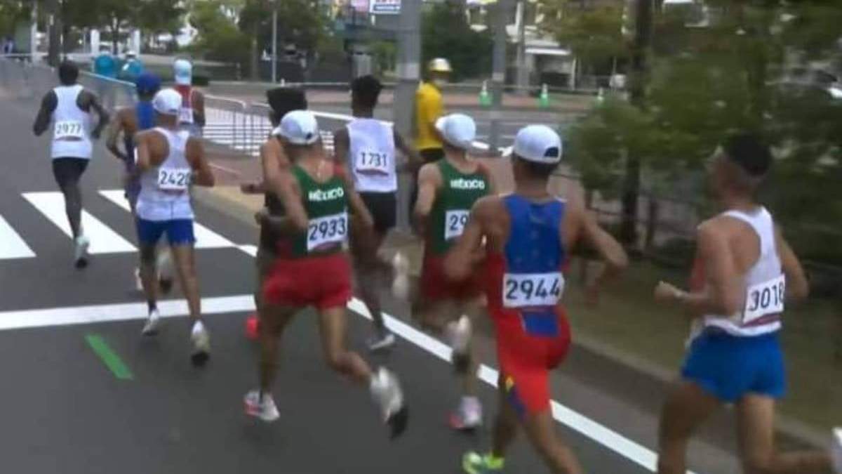 Maratonistas mexicanos en Tokio