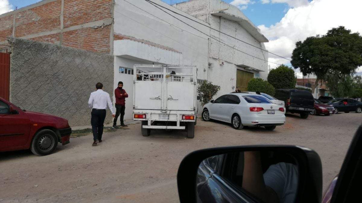 El anexo atacado la mañana de este sábado en Irapuato