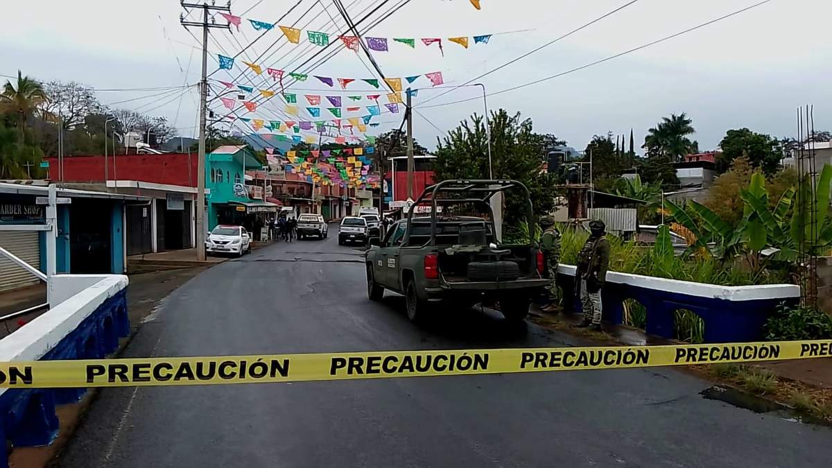 Zona del tiroteo