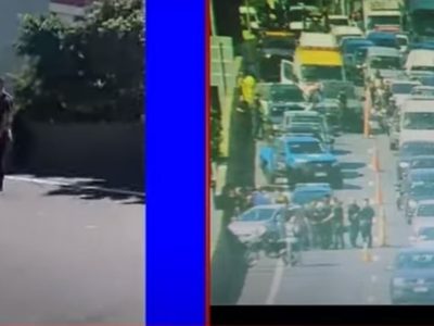Locura sobre la autopista 25 de mayo: maniobras peligrosas, disparos y persecusión