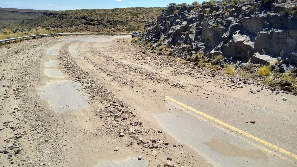 Ruta Nacional 40, kilómetro 2.414, sector El Sauce. Fuente: (Vialidad Nacional)