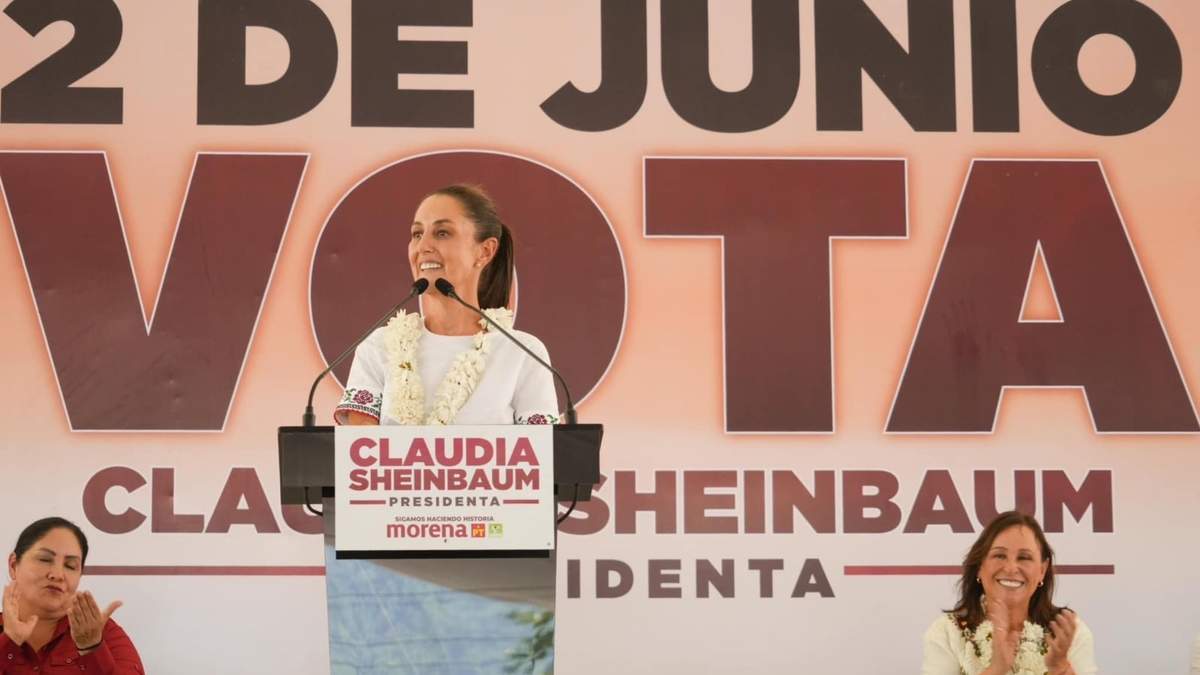Claudia Sheinbaum en Veracruz