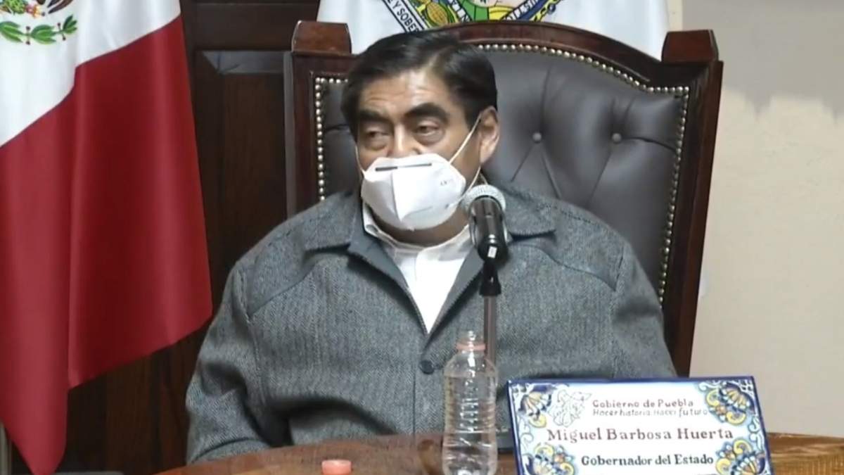 Miguel Barbosa, gobernador de Puebla