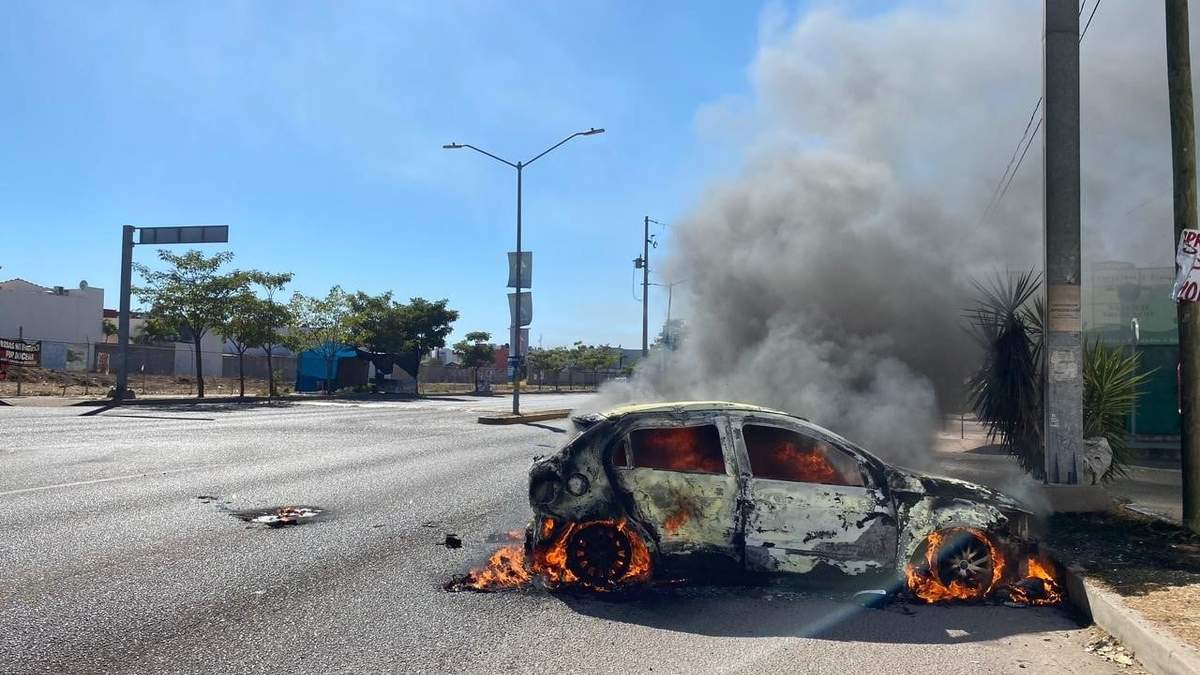 Violencia en Sinaloa por la captura de Ovidio Guzmán