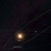 Dos grandes asteroides pasarán cerca de la Tierra este jueves y el sábado
