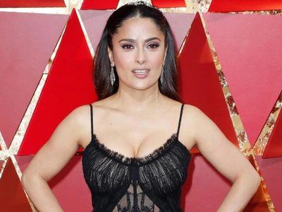 Mirá este regreso a los 90 con Salma Hayek y una espectacular foto con estas estrellas. ¡Bellos!