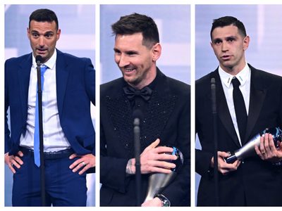 Messi, “Dibu” y Scaloni arrasan en los premios The Best; Alexia Putellas se consagra