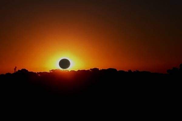 Eclipse solar total Fuente: (Instagram)