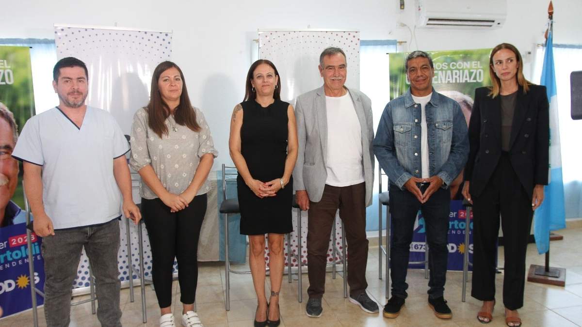 Libres del Sur apoyará la candidatura de Javier Bertoldi para la reelección en Centenario. Fuente: (Prensa Libres)
