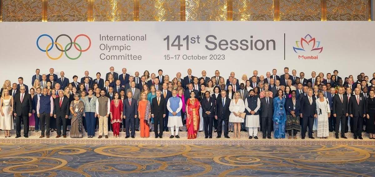 La 14 sesión con líderes deportivos realizada en Mumbai, India