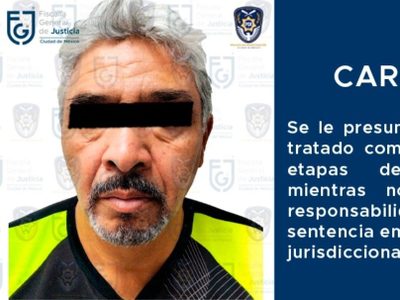 Maestro de natación es detenido por violar a una alumna menor de edad en Tláhuac