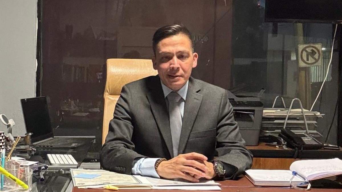 El abogado Homero de Hoyos Nagay, quien presentó la denuncia contra un juez por restringir la libertar de expresión