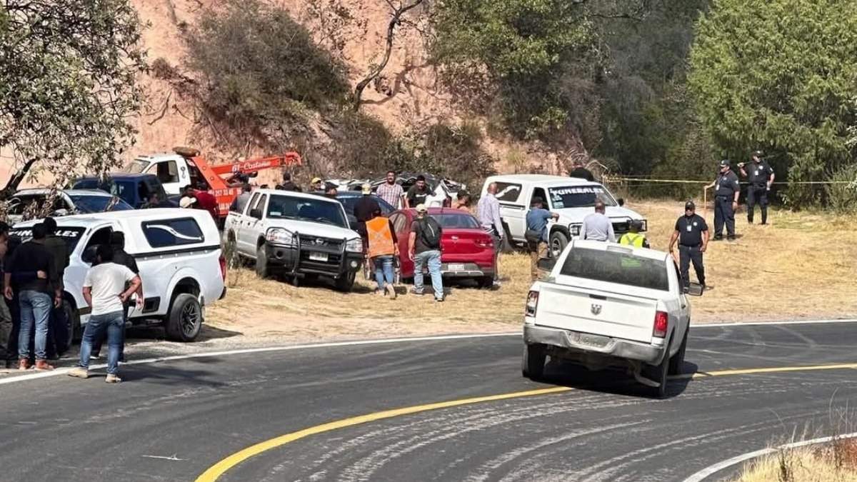 El sitio del accidente