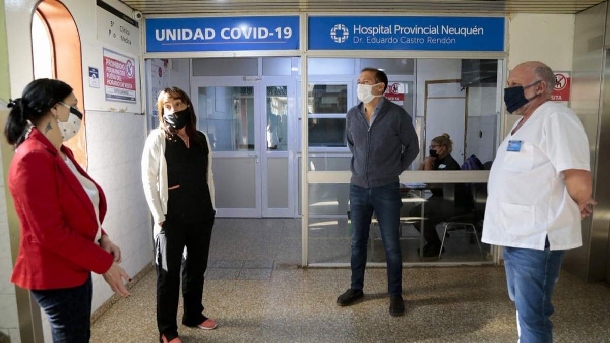Aporte al sistema sanitario neuquino. Fuente: (Twitter)