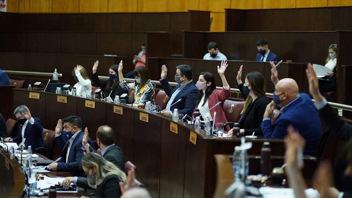 Legislatura de Neuquén. Fuente: (Twitter)