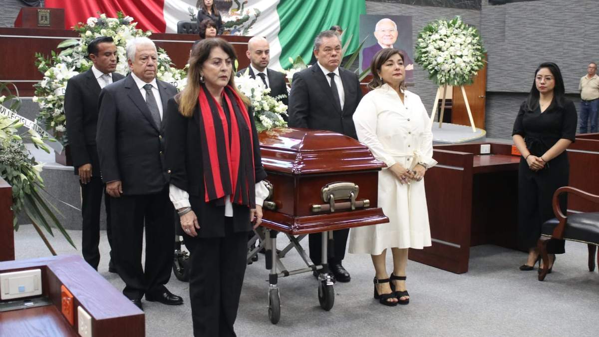 Morelos despide a Juan Salgado Brito con homenajes póstumos en Palacio de Gobierno y Congreso
