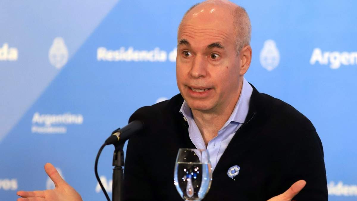 Horacio Rodríguez Larreta, precandidato a la presidencia de Juntos por el Cambio. Fuente: (Twitter)