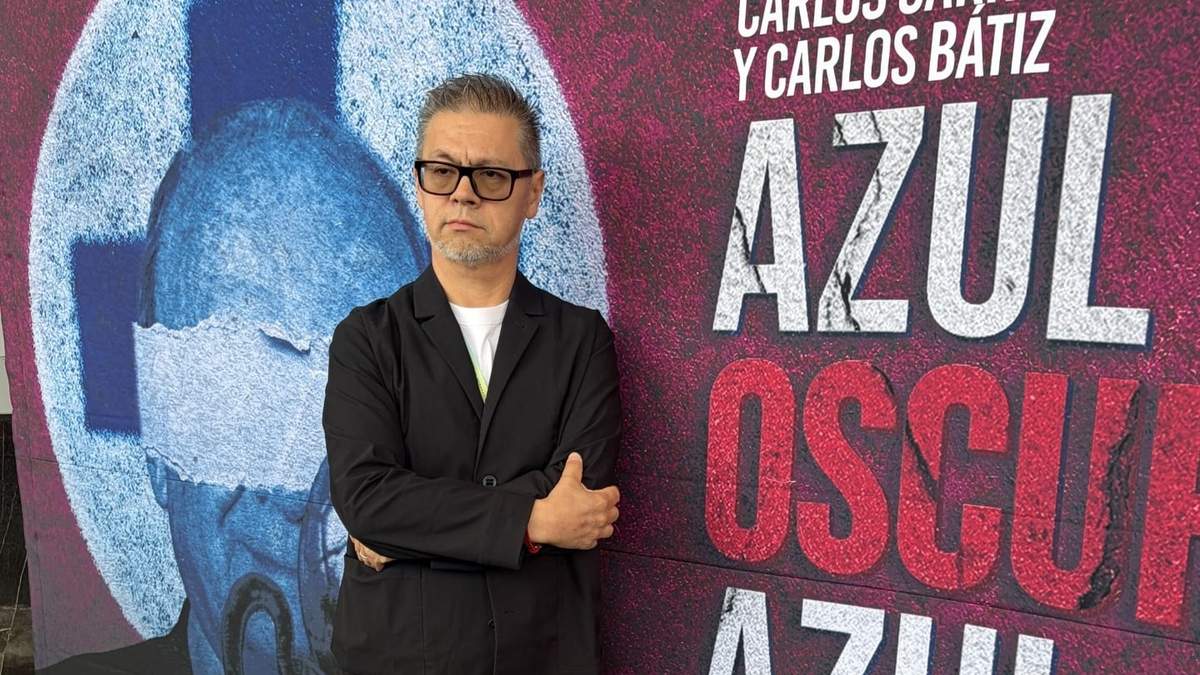Carlos Bátiz, codirector  de “Azul oscuro, azul celeste”.