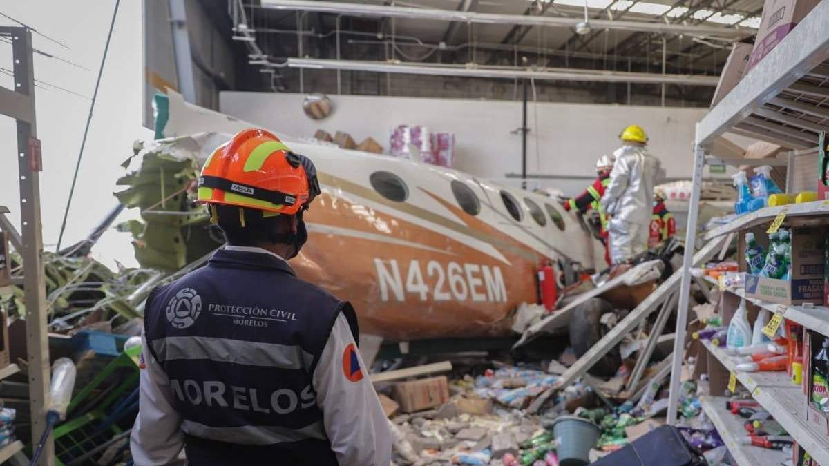 El accidente del lunes en Morelos