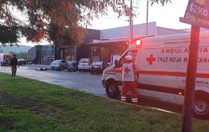 Al lugar llegaron servicios de emergencia y elementos de seguridad