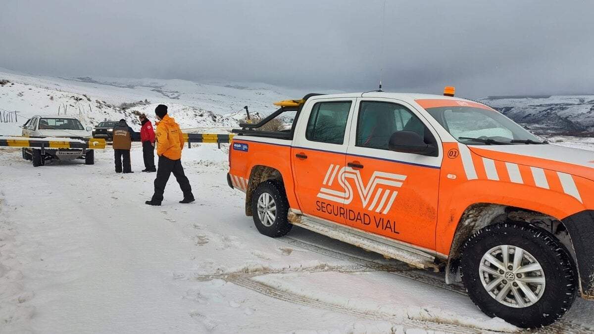 Patrulla de Seguridad Vial de Neuquén. Fuente: (Twitter)