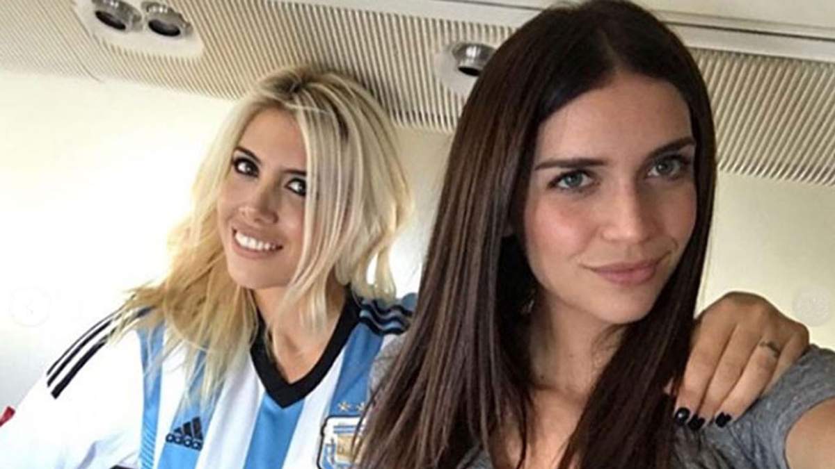Wanda y Zaira Nara. fuente: (Instagram)