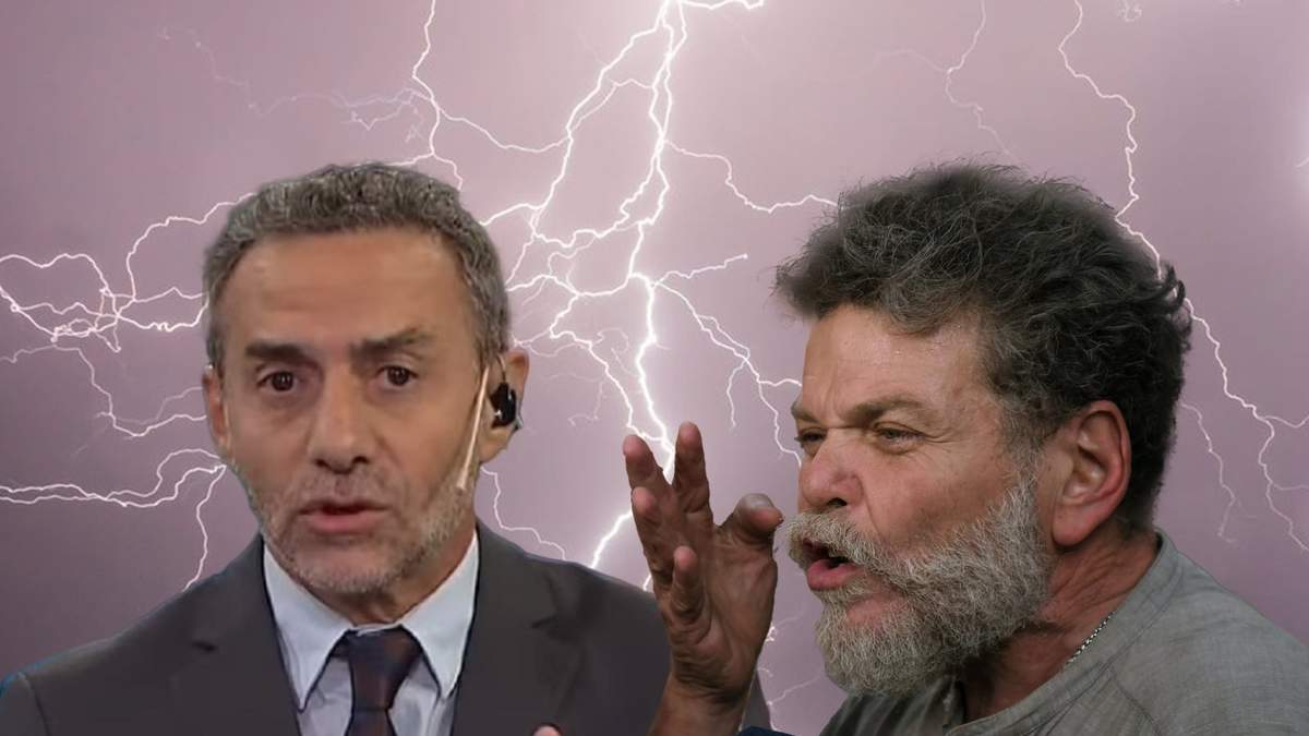 Alfredo Casero y Luis Majul. Fuente: (Minuto Neuquén)